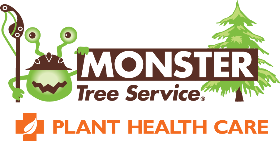 Monster Tree Service Plant Health Care Logo